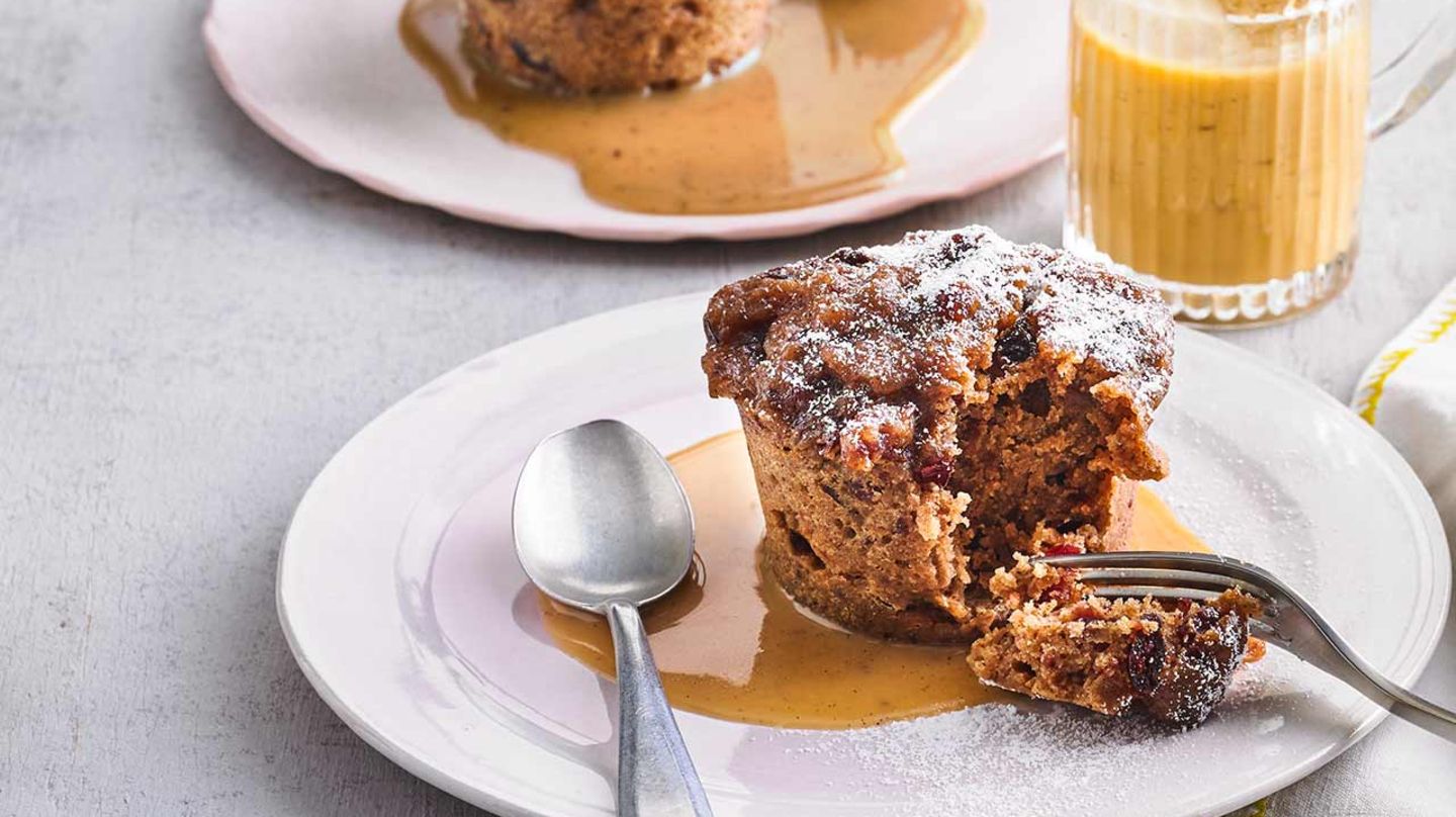 Gewürzpudding mit Butterscotchsauce: Thermomix ® Rezept
