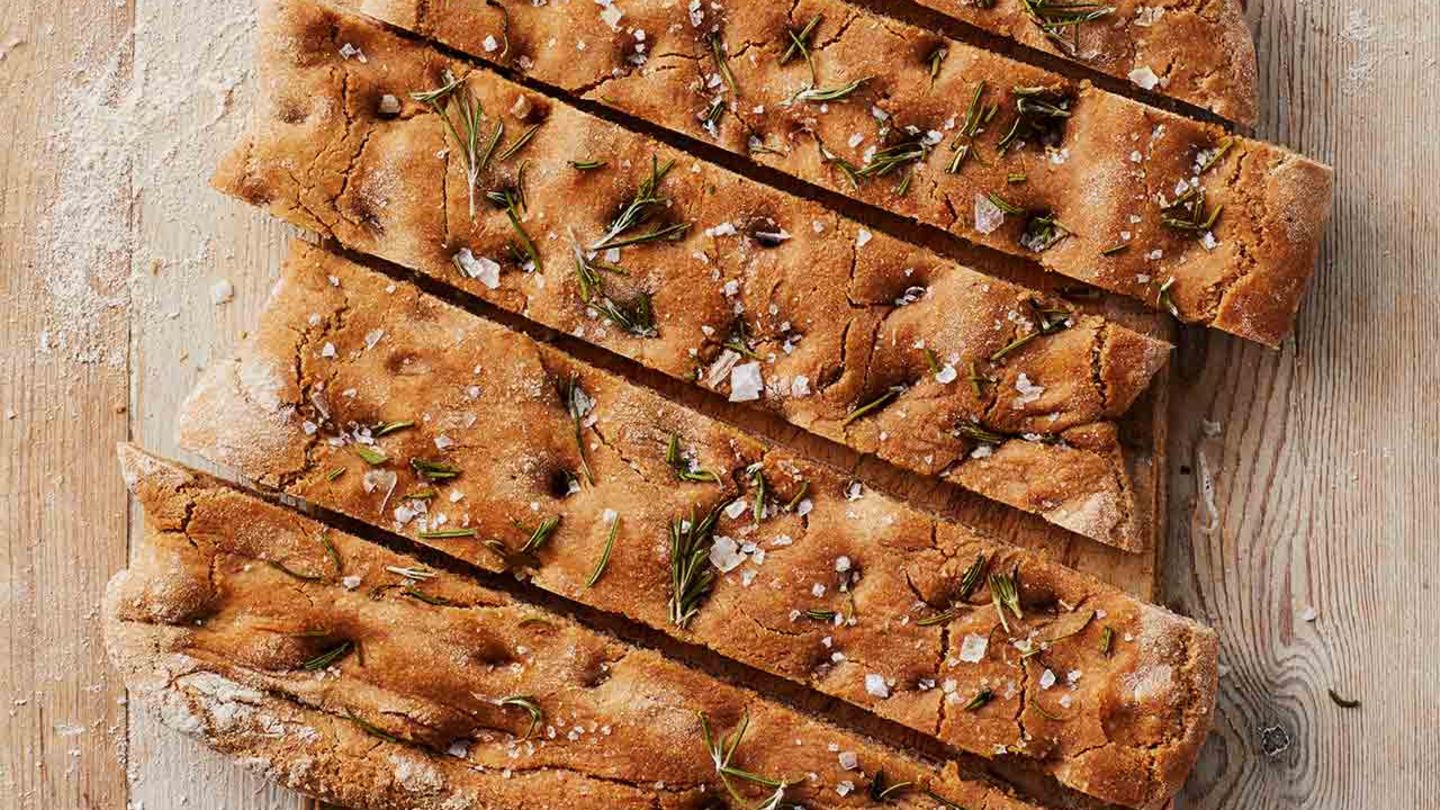 Focaccia mit Rosmarin Rezept
