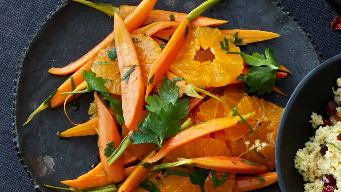 Möhren-Clementinen-Salat Rezept