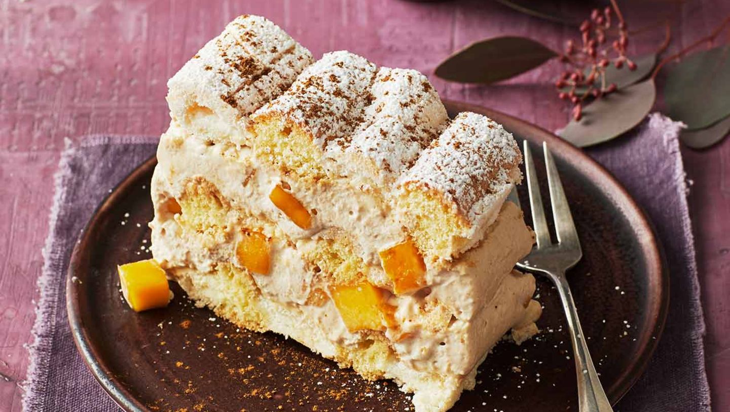 Kardinalschnitten mit Mokkasahne Rezept