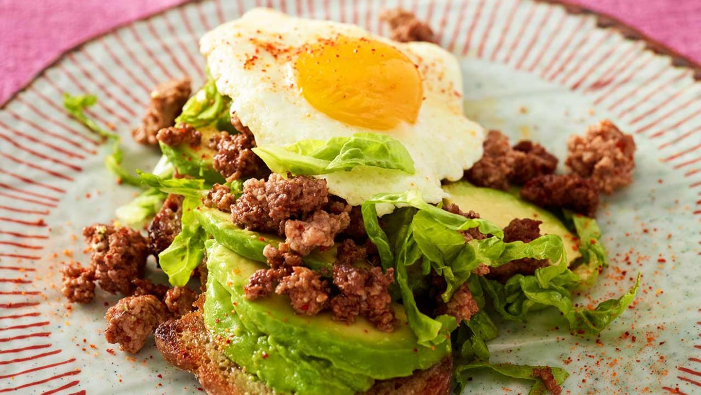 Avocado-Hack-Stulle Rezept
