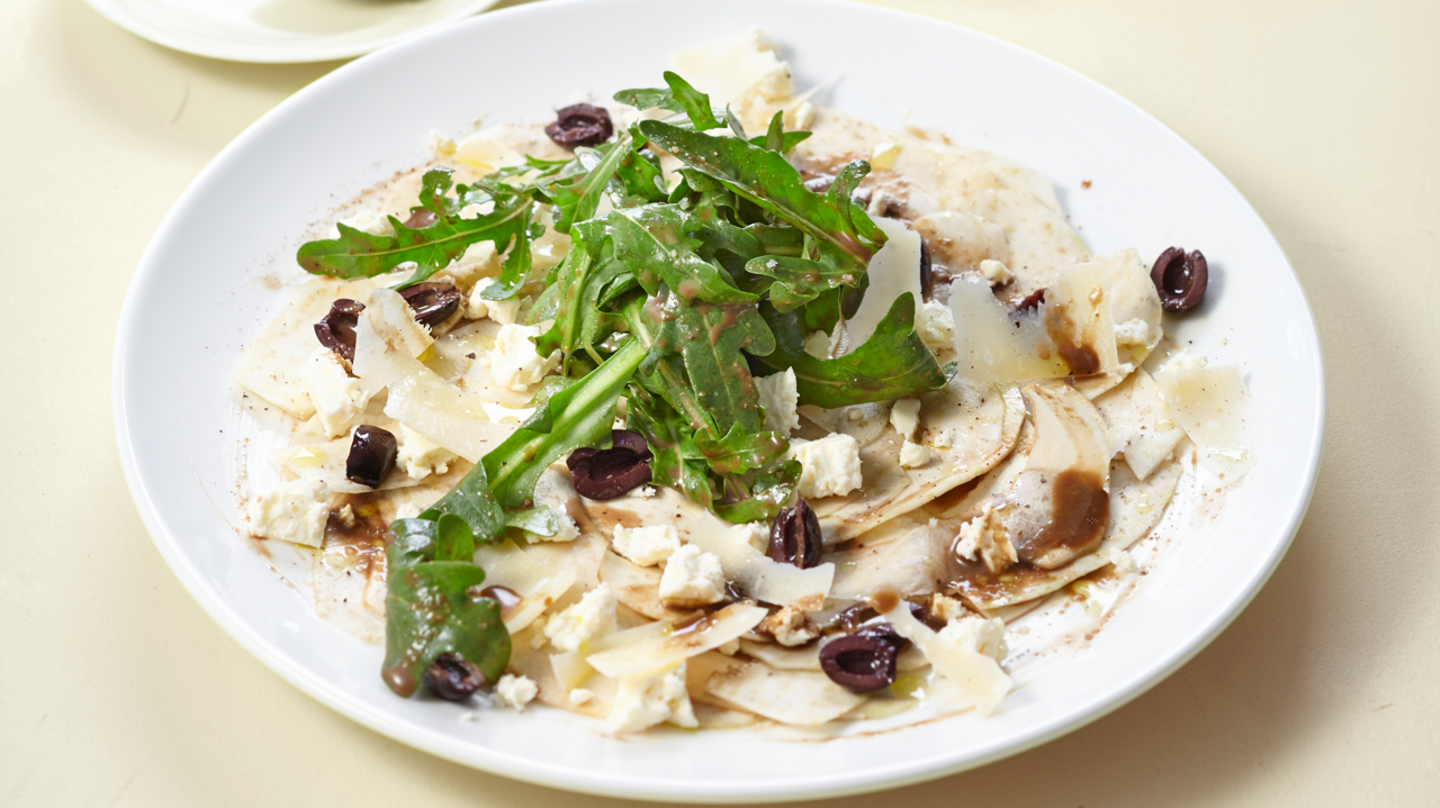 Artischocken-Carpaccio mit Rauke Rezept