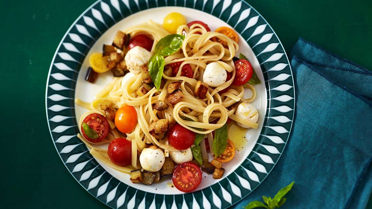 Tomaten-Mozzarella-Pasta Rezept