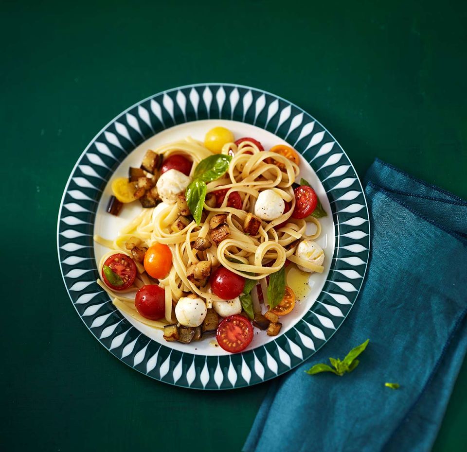 Tomaten-Mozzarella-Pasta Tomaten-Mozzarella-Pasta