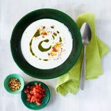 Mozzarella-Suppe