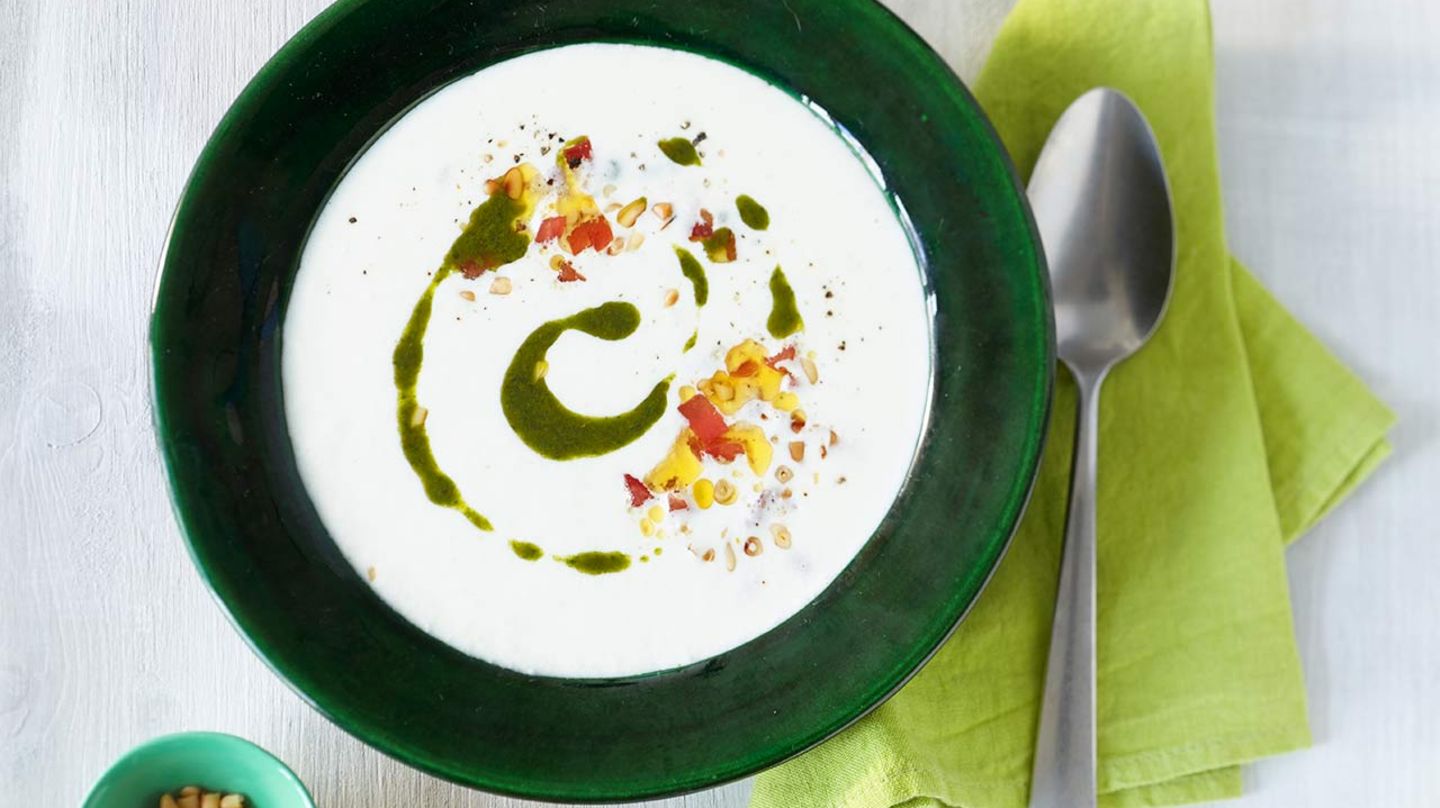 Mozzarella-Suppe Rezept