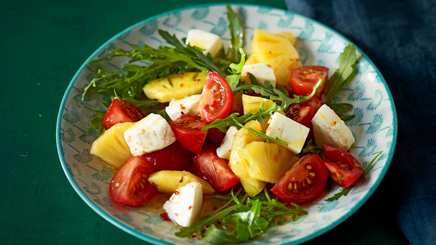 Tomaten-Ananas-Salat Rezept - [ESSEN UND TRINKEN]