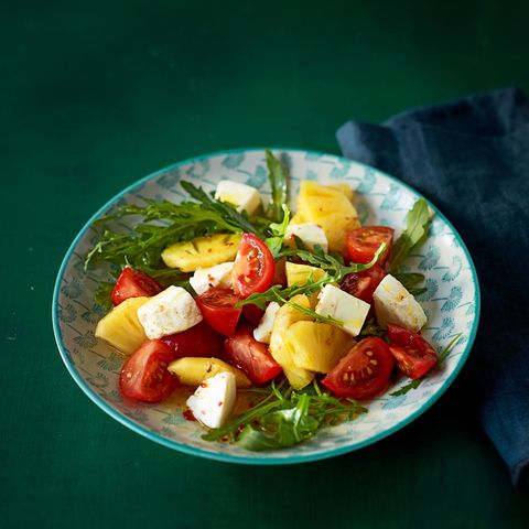 Tomaten-Ananas-Salat