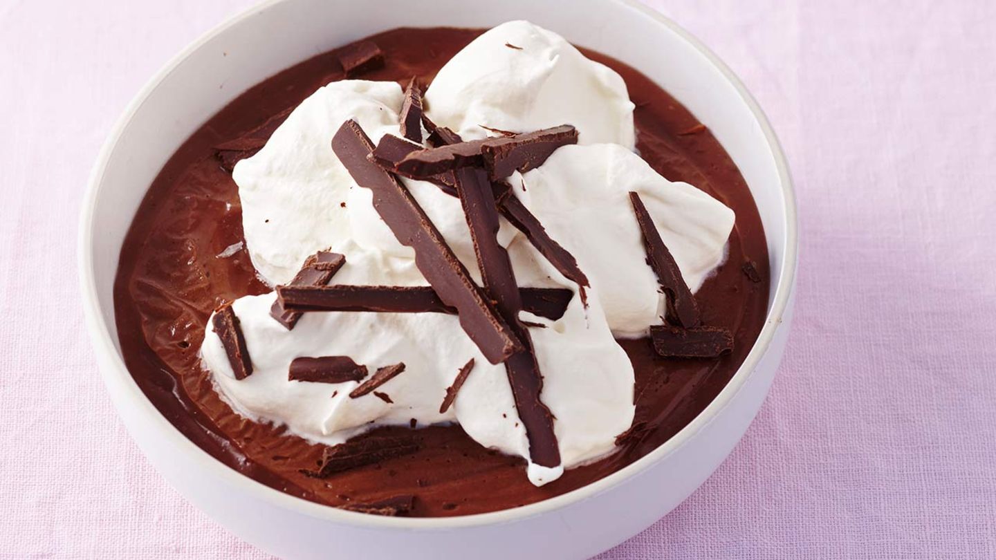 Zartbitter-Schokoladenpudding Rezept - [ESSEN UND TRINKEN]