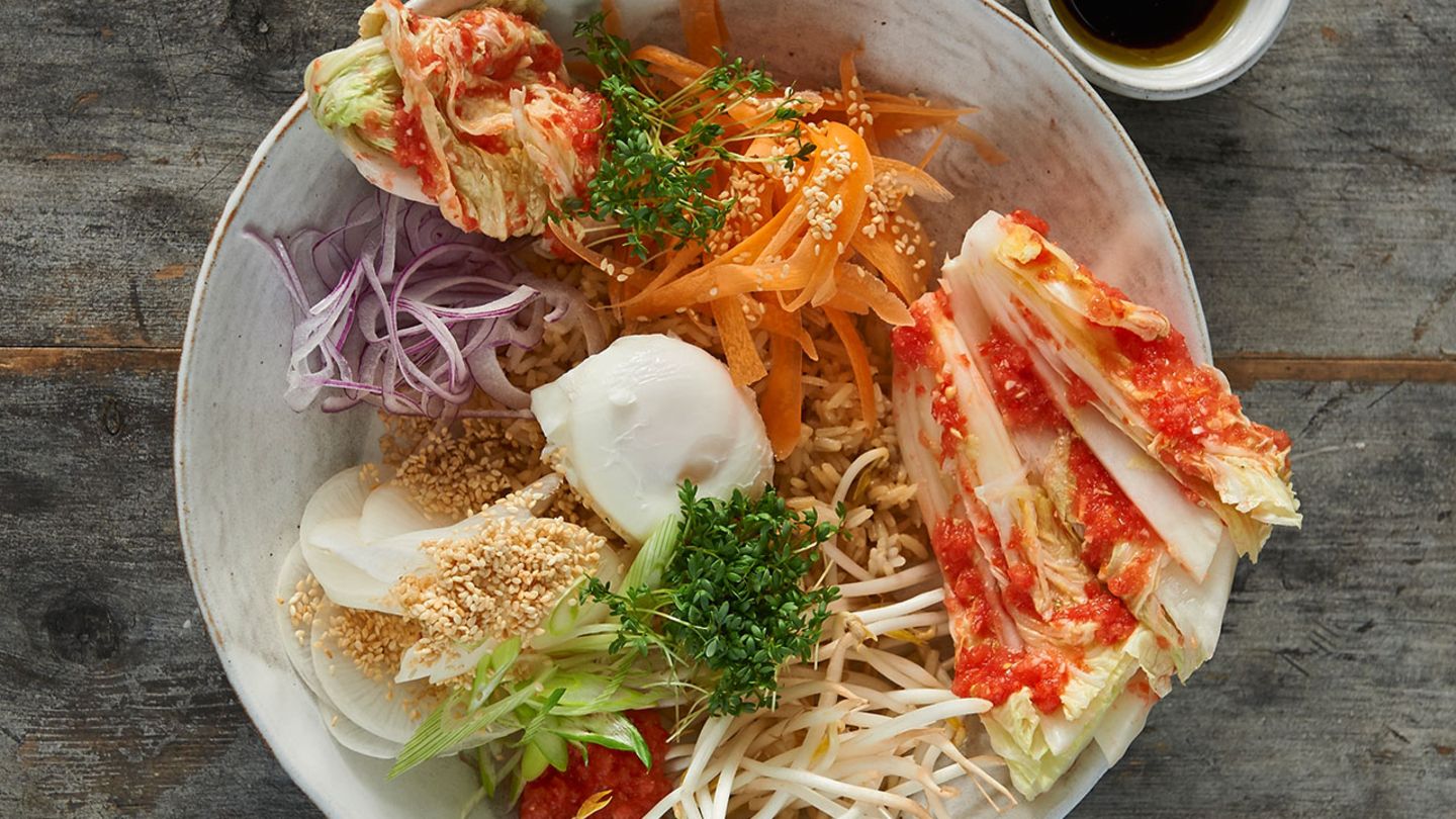 Reissalat Bibimbap Rezept