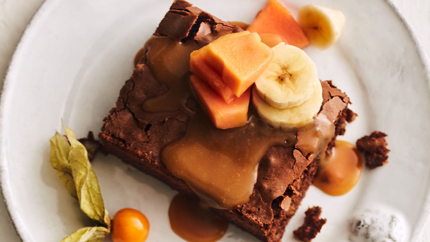 Banana Brownies Rezept