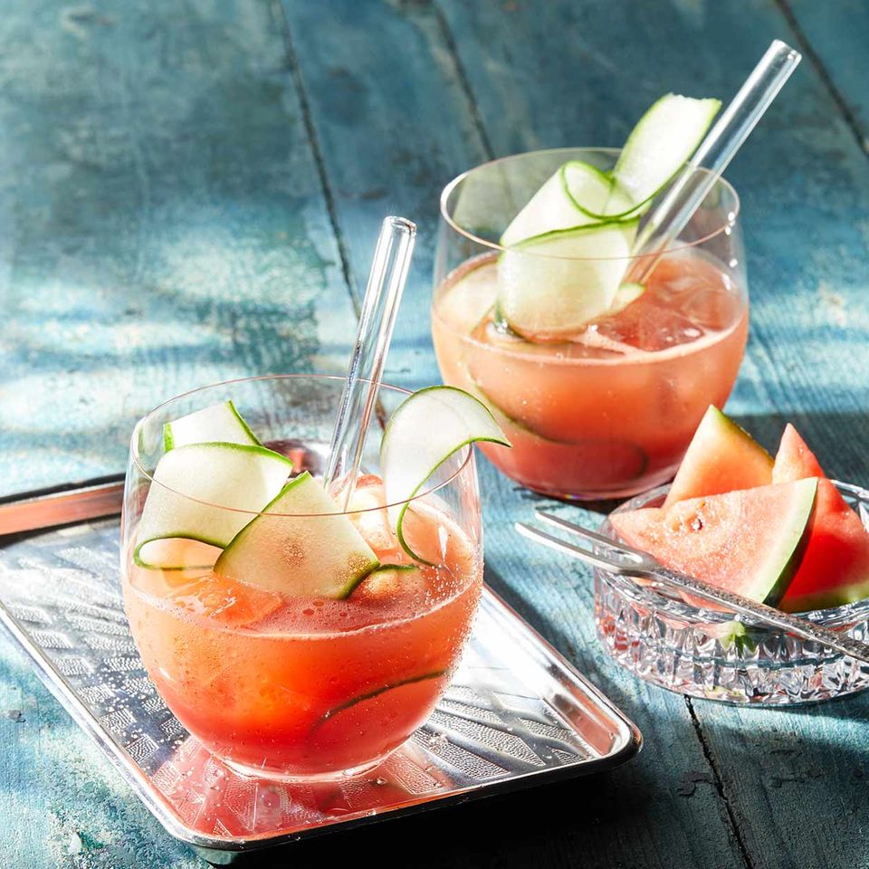 Melonen-Gurken-Drink
