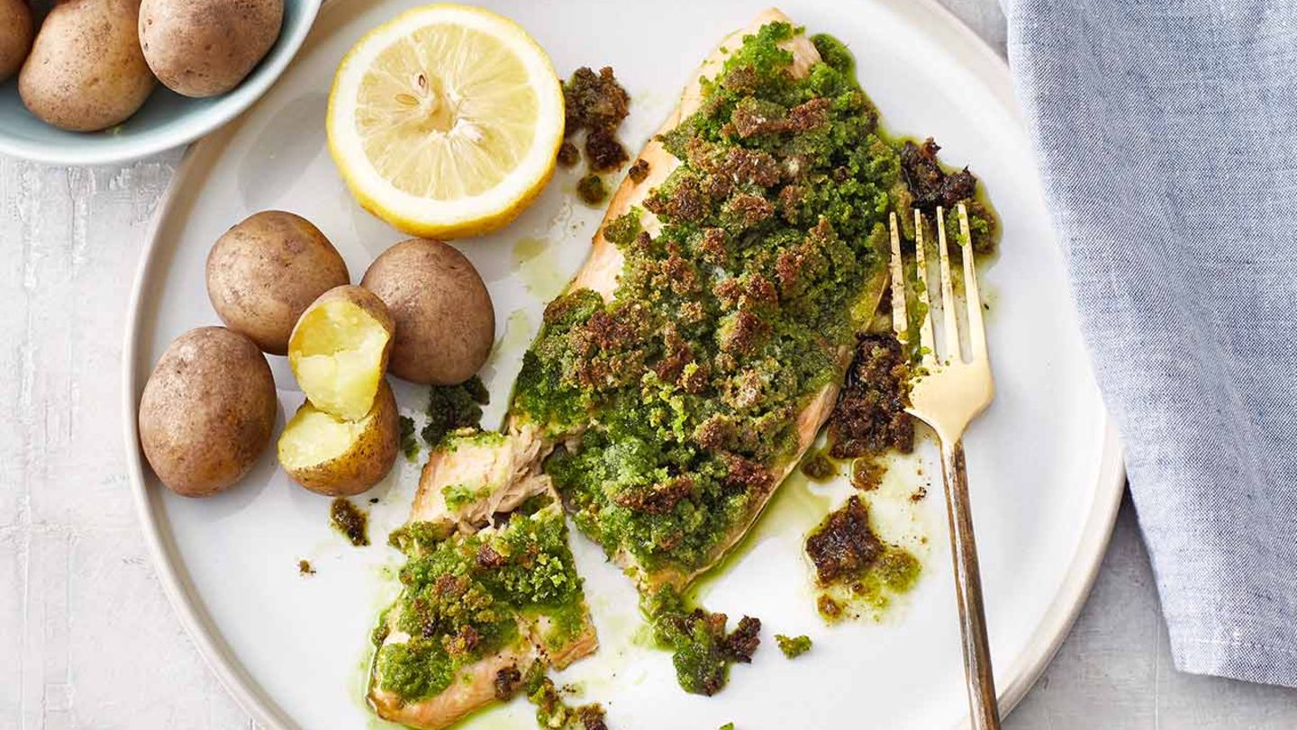 Gratinierter Saibling Rezept