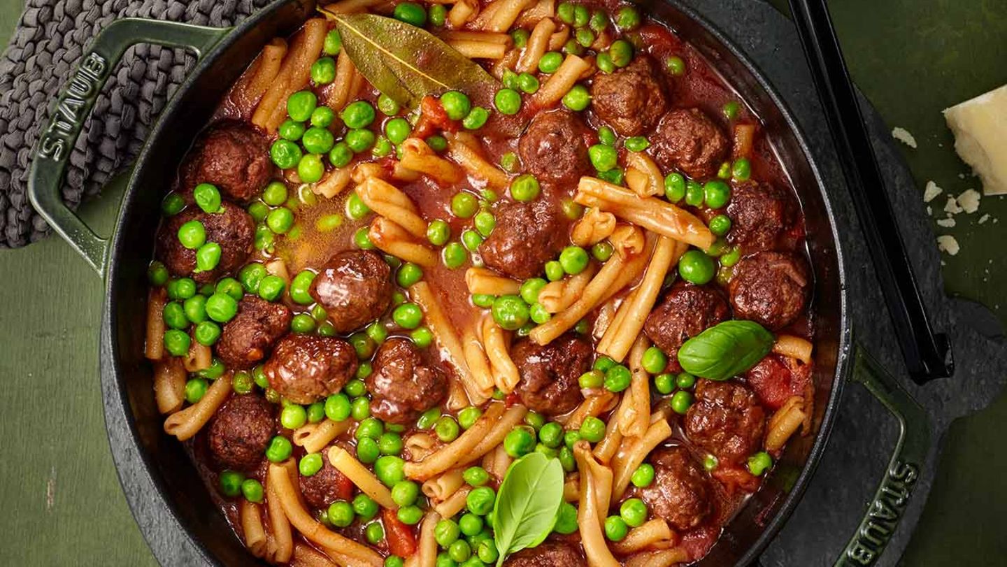 Casarecce mit Fleischbällchen Rezept