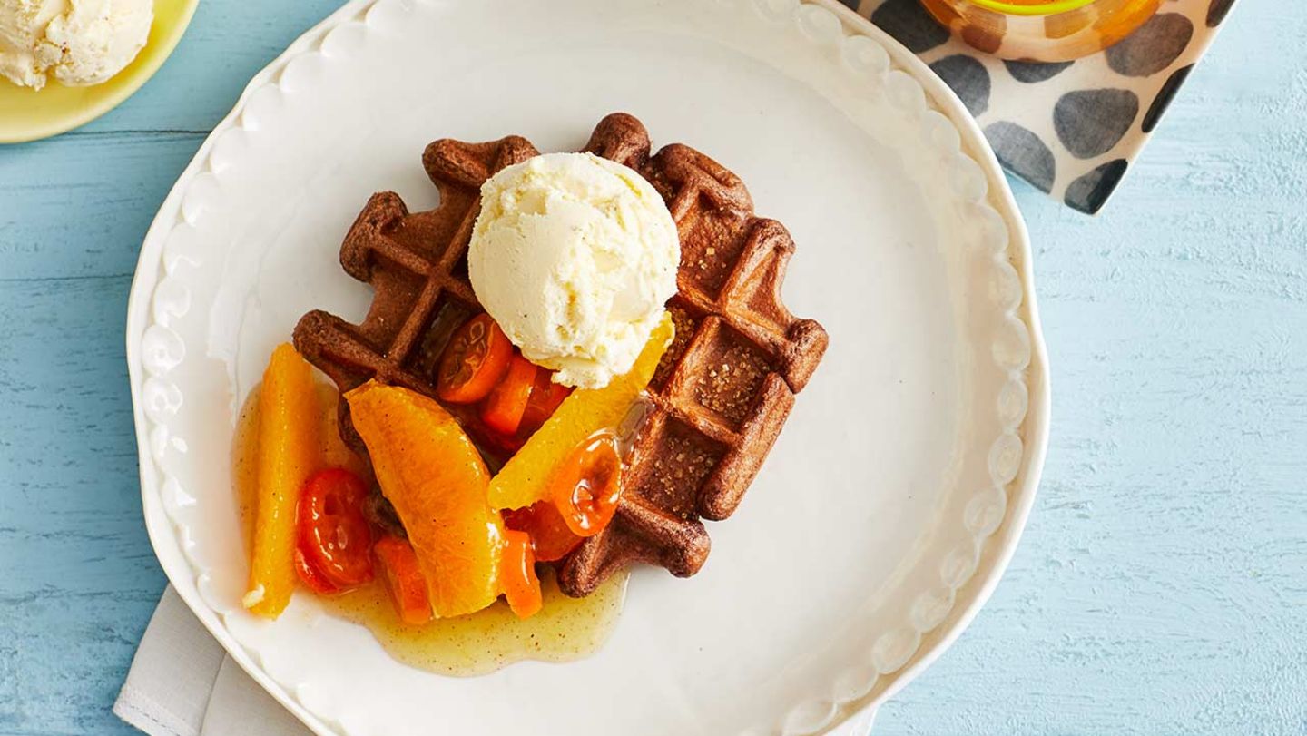 Kokos-Schoko-Waffeln: Thermomix ® Rezept