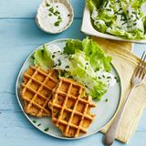 Speck-Käse-Waffeln: Thermomix ® Rezept