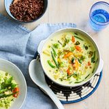 Gemüse-Allerlei in Curry-Kokosmilch