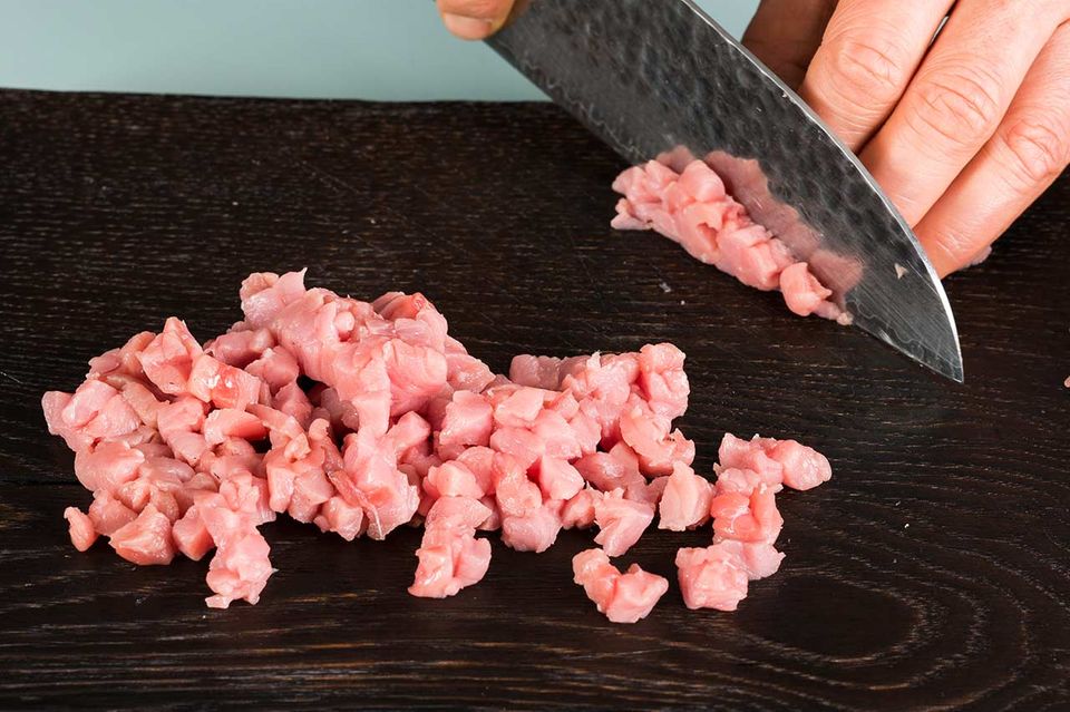 Kalbstatar mit Fenchelsalat - Schritt B