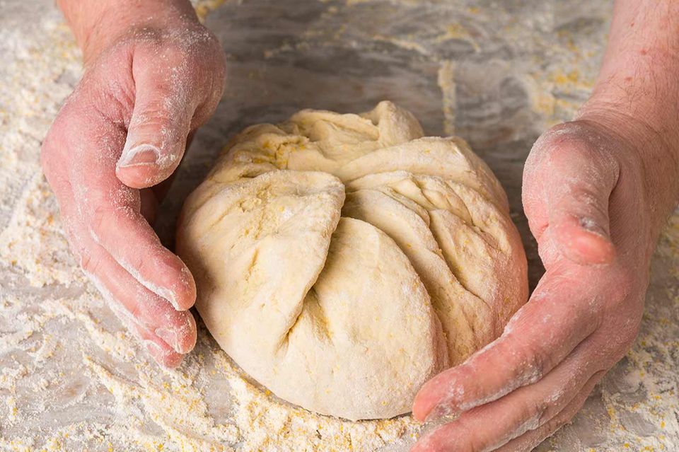 Polenta-Brot – Schritt 2