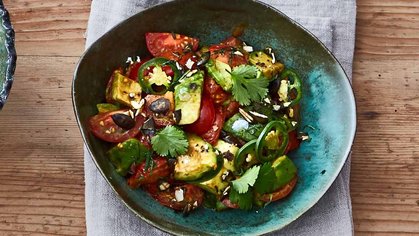 Avocado-Tomaten-Gemüse Rezept