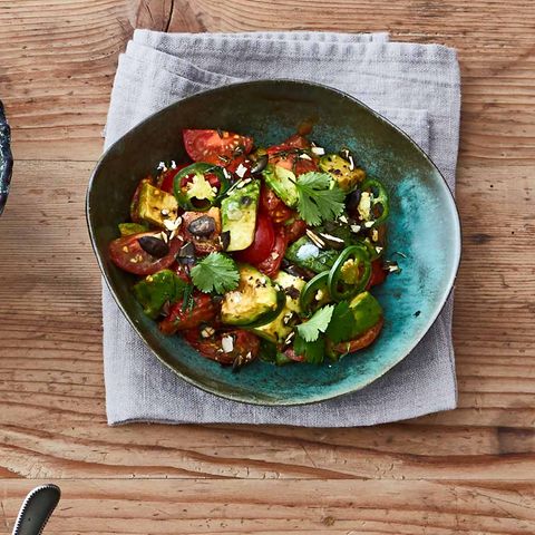 Avocado-Tomaten-Gemüse