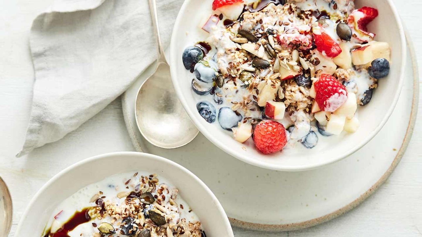 Overnight-Müsli mit Kernen Rezept