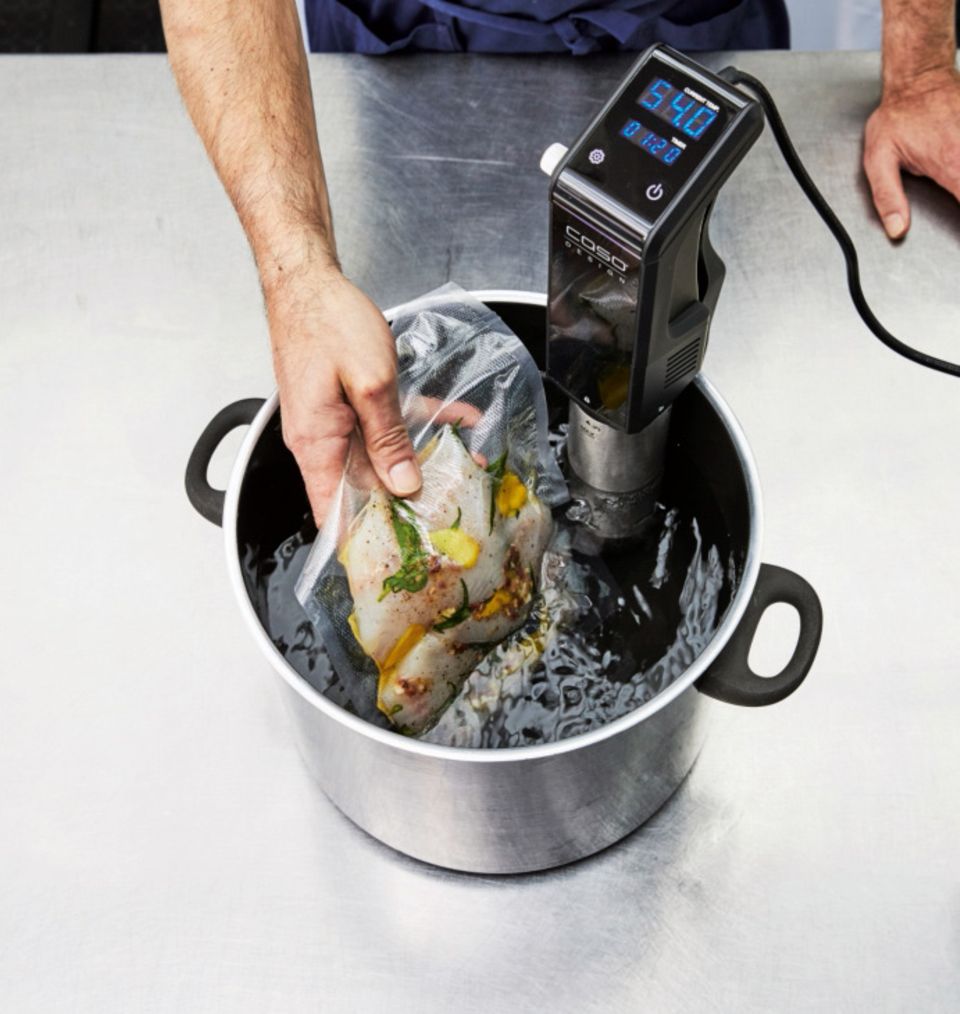 SousVide-Set von Caso Design und »e&t« SousVide-Set von Caso Design und »e&t«