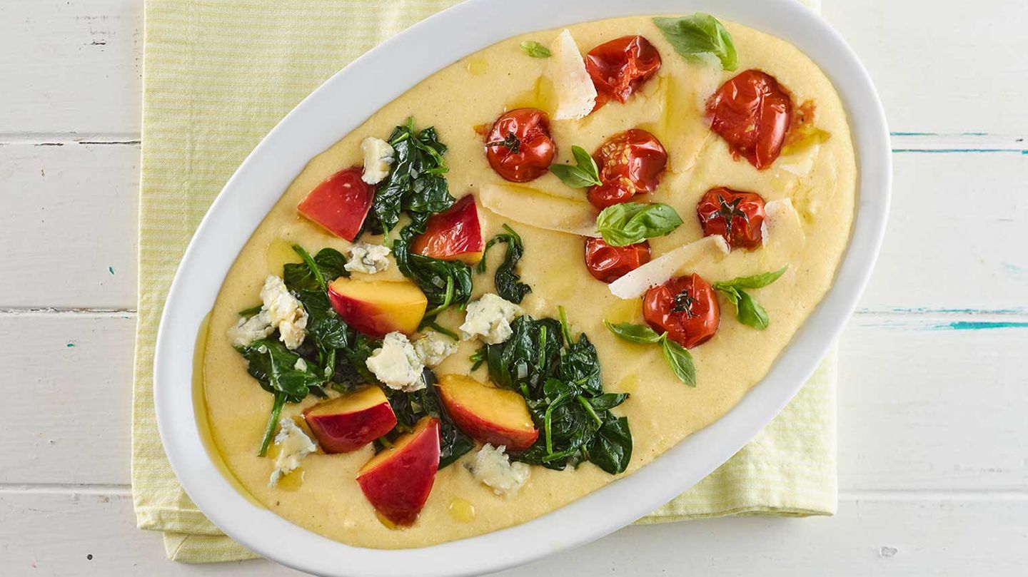 Polenta mit Topping
