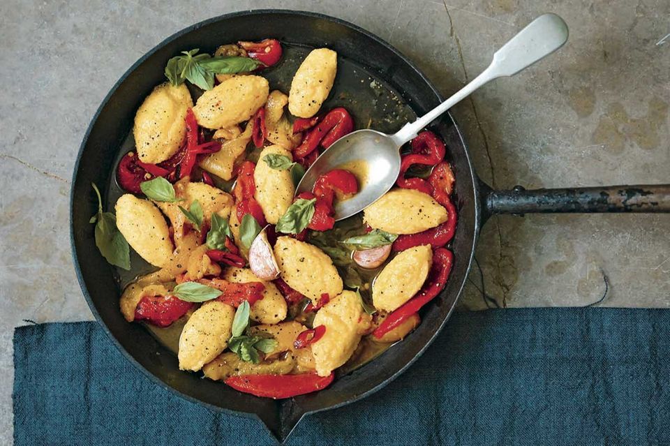 Polenta-Gnocchi aus Gennaros Passione Polenta-Gnocchi aus Gennaros Passione