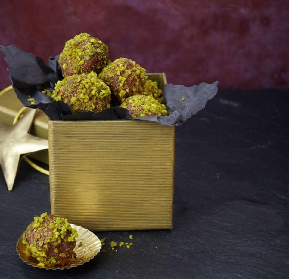 Amarena-Marzipan-Trüffel Amarena-Marzipan-Trüffel
