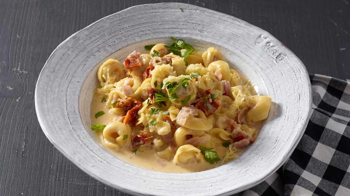 Tortellini in Schinkensahne Rezept