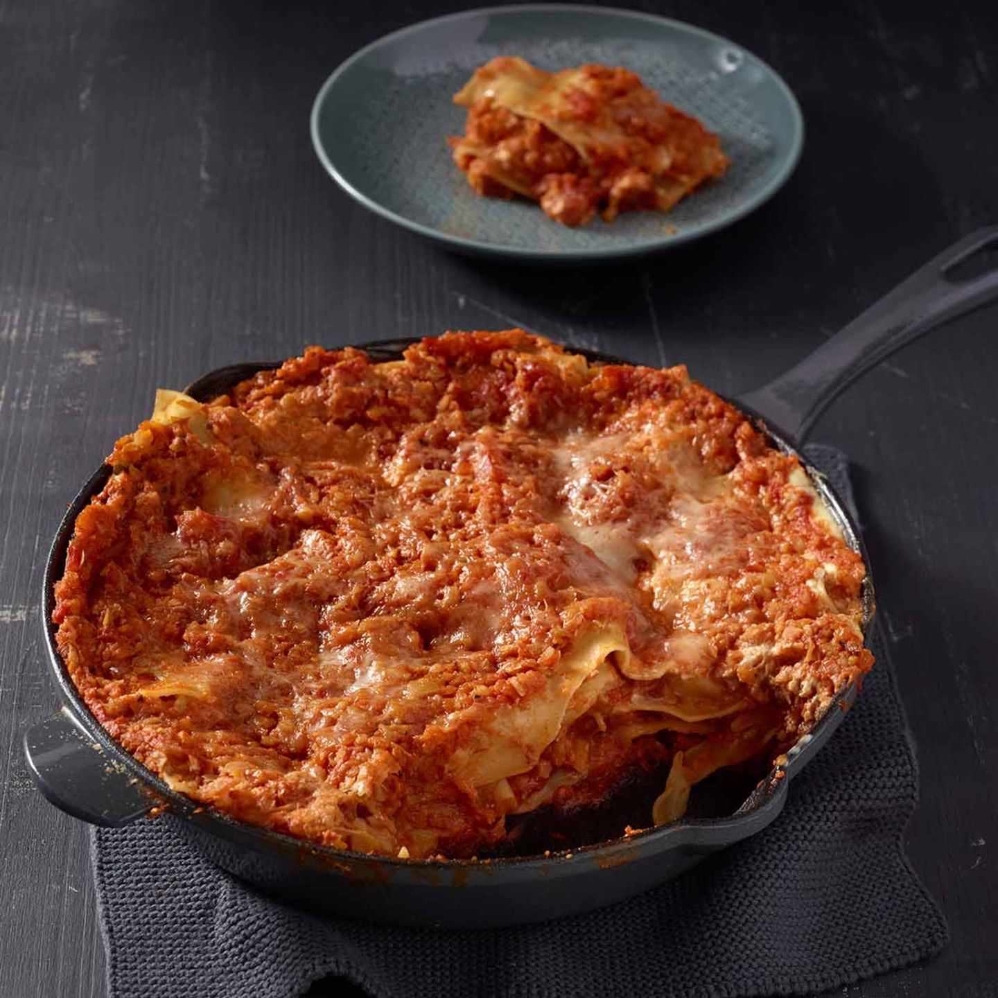 Hase Hass Geschlagener LKW Lasagne In Der Pfanne Textur Inl ndisch 