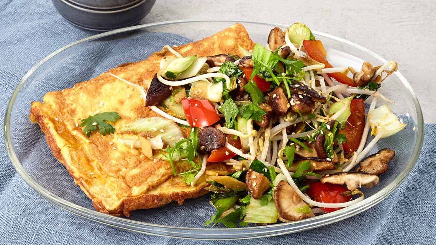 Asia-Omelette Rezept