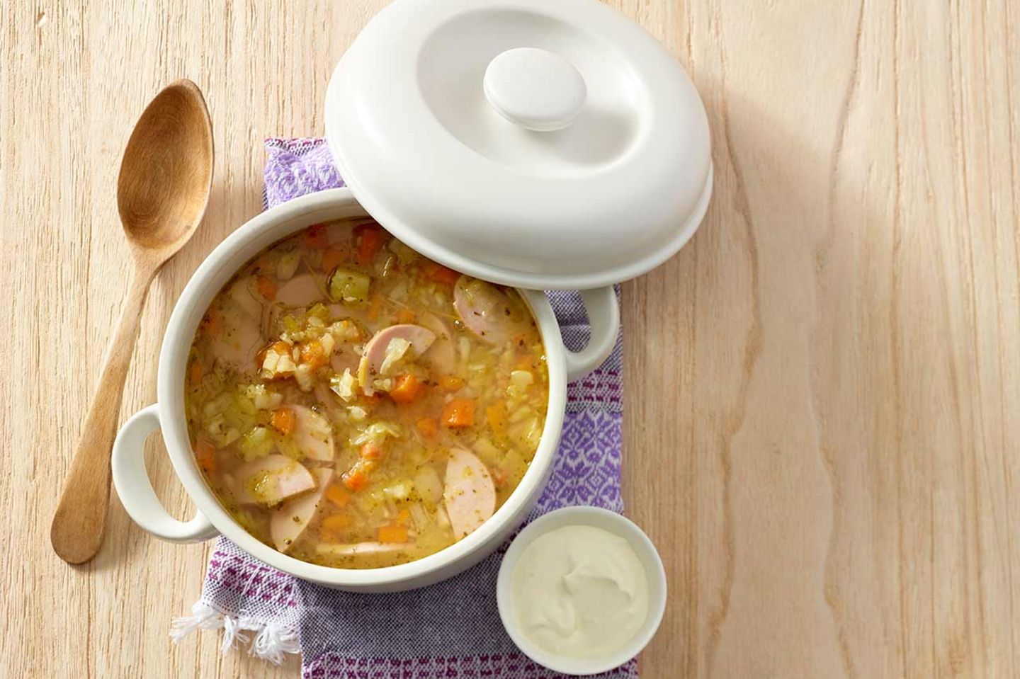 Kartoffelsuppe Mit Fleischwurst Rezept Essen Und Trinken