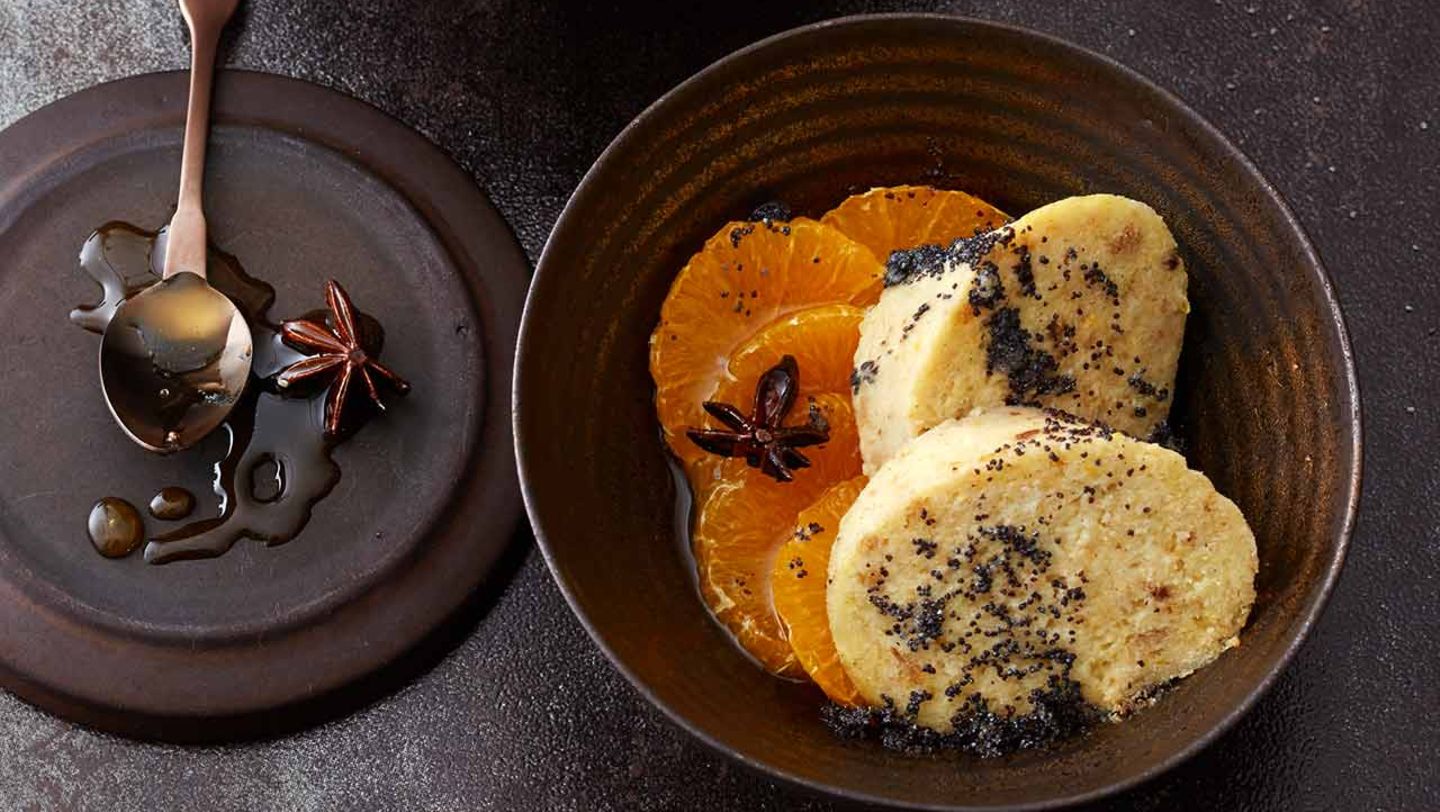 Gratinierte Topfenknödel Rezept