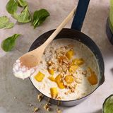 Porridge mit Mango