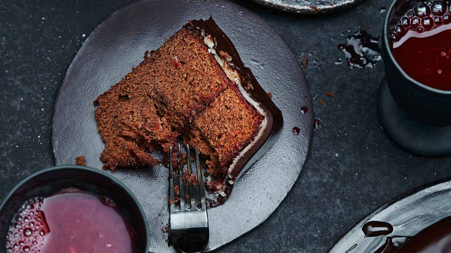 Schoko-Blutorangen-Torte Rezept