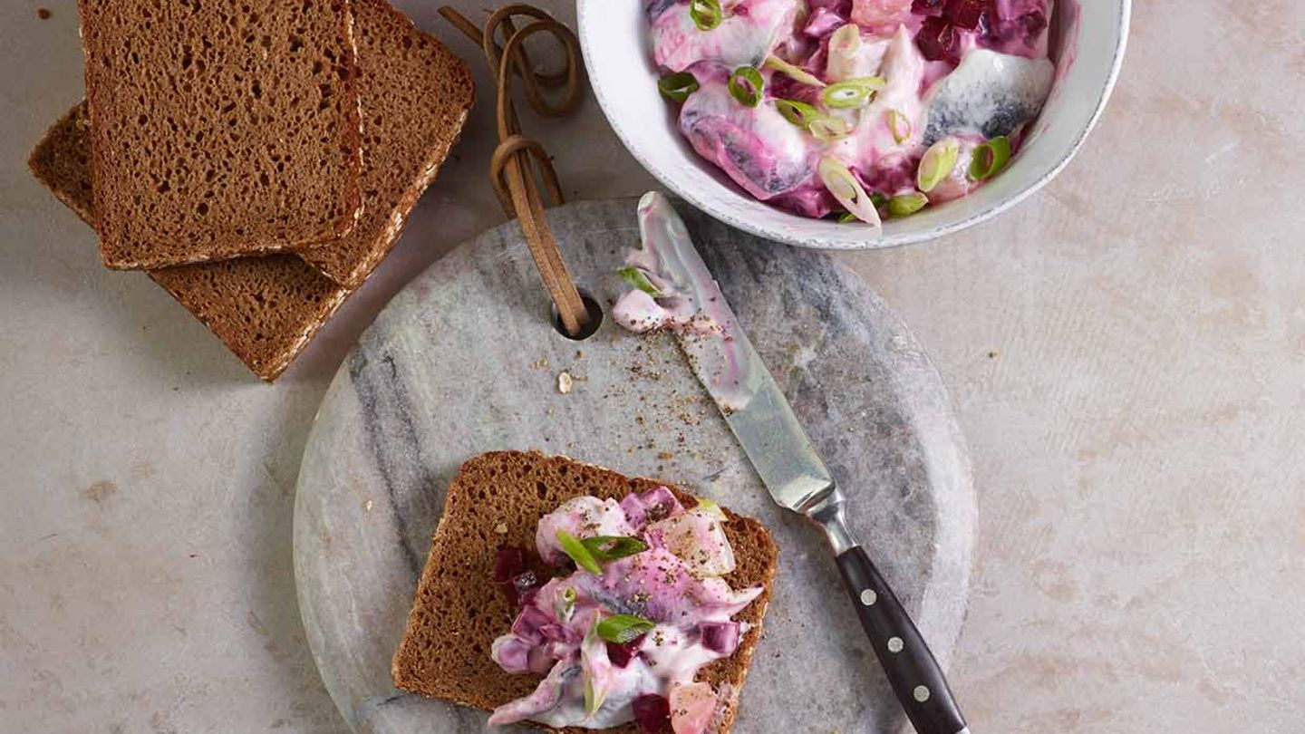 Heringssalat mit Rote Bete Rezept