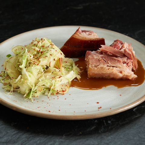 Pulled Speck mit Kraut