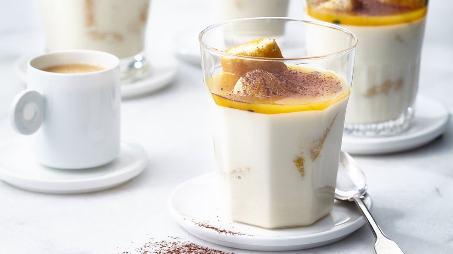 Espresso-Panna-cotta Rezept