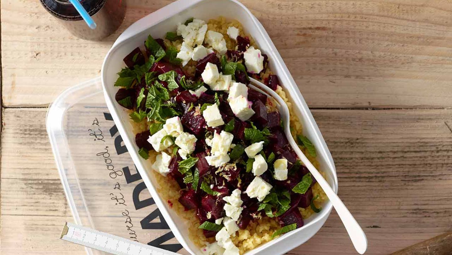 Bulgur-Rote-Bete-Salat Rezept