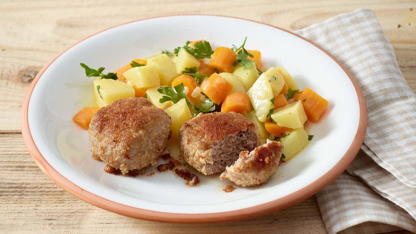 Panierte Mettfrikadellen Rezept