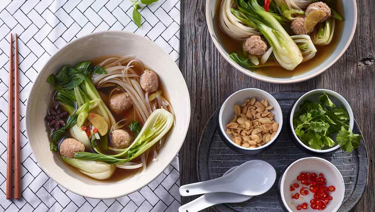 Asia-Eintopf mit Kalbsbrätklößchen Rezept