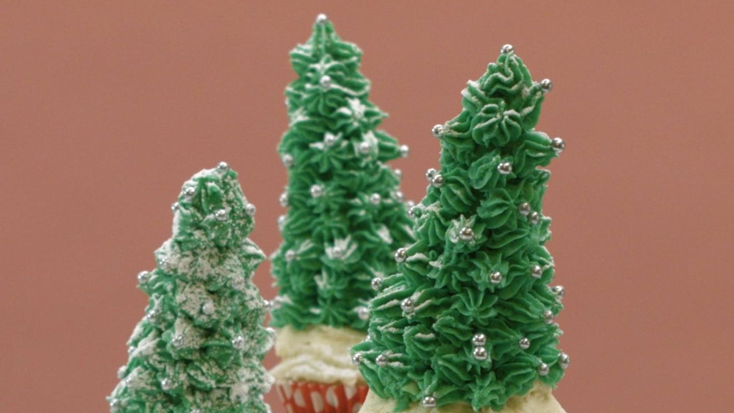 Christbaum-Muffins Rezept
