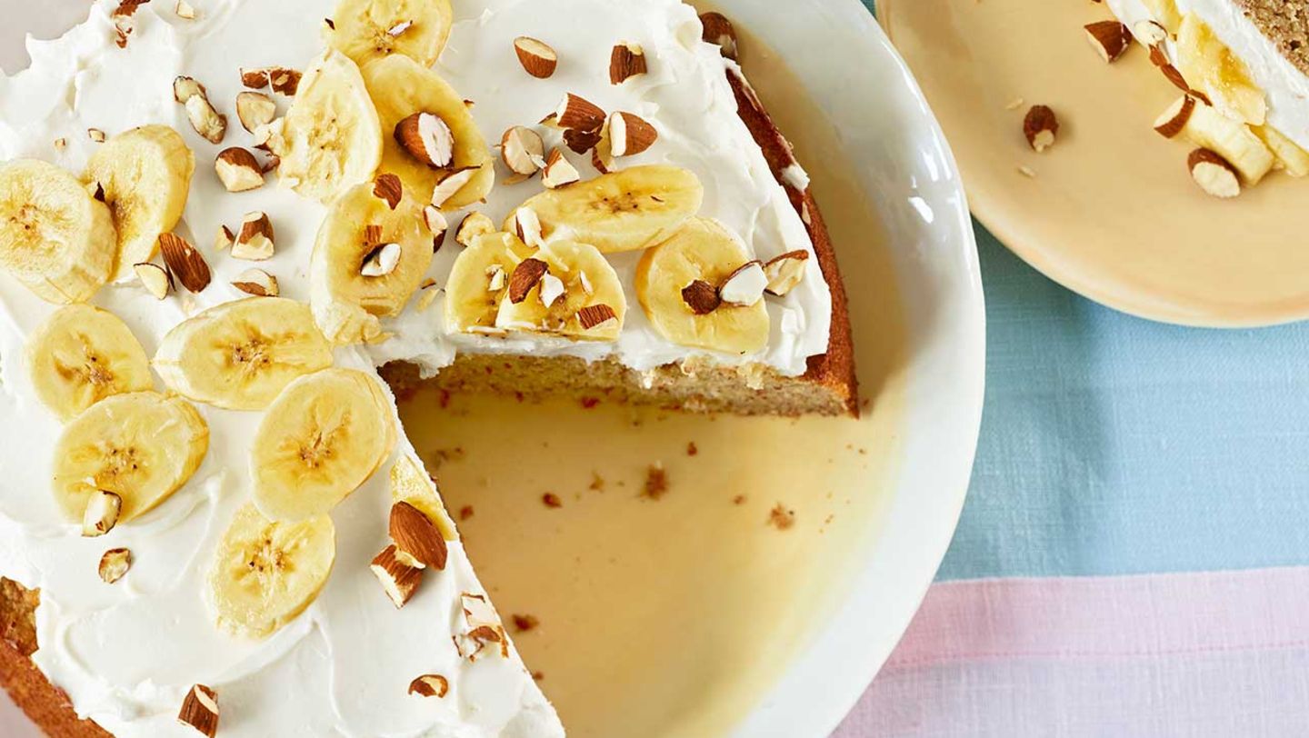 Mandel-Bananenkuchen Rezept