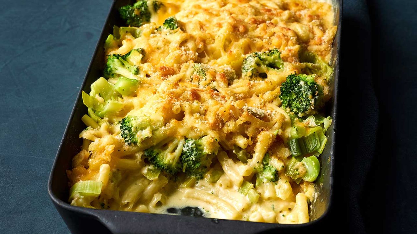 Mac 'n' Cheese mit Gemüse Rezept