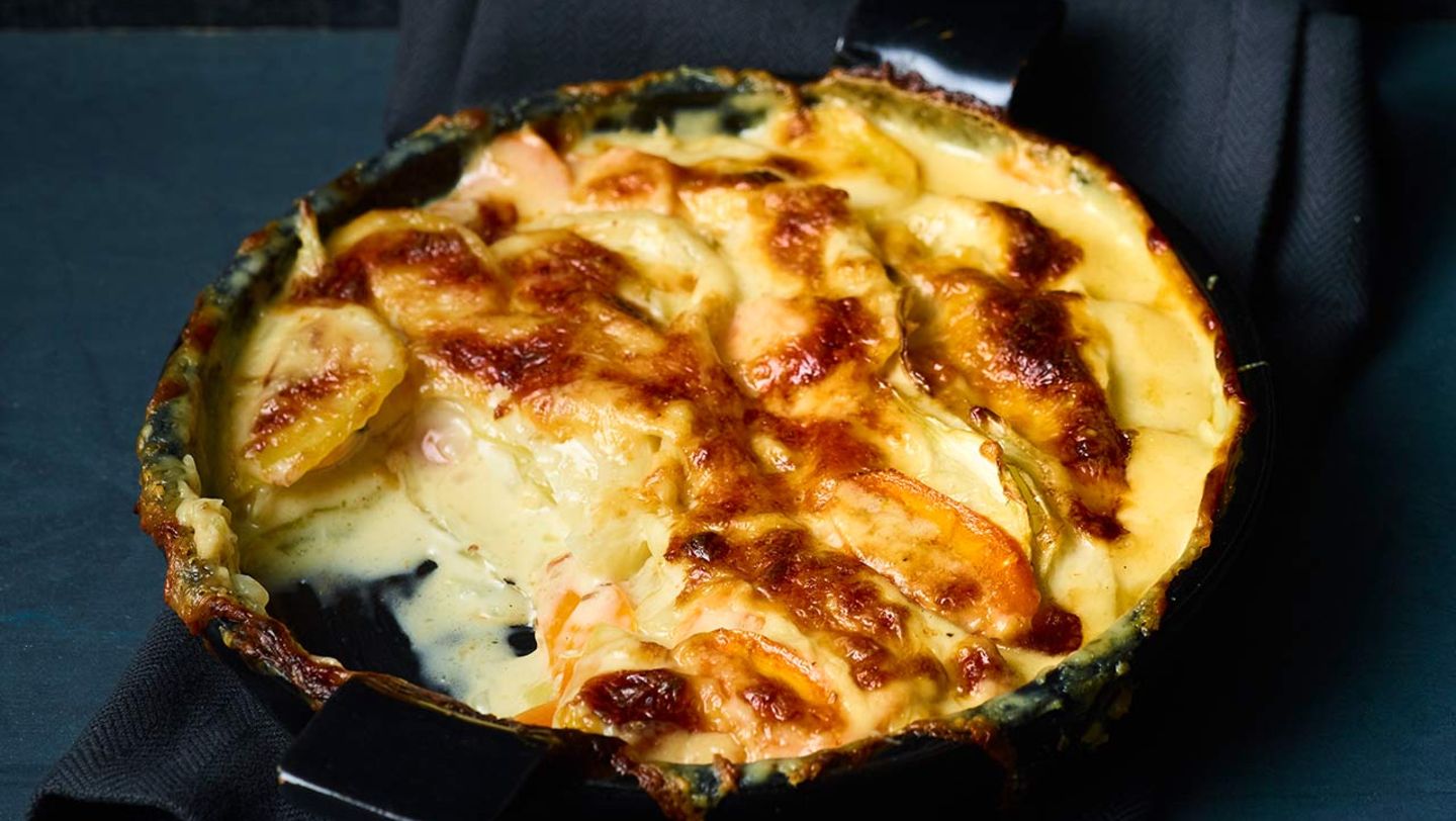 Gemüseauflauf mit Käsesauce Rezept