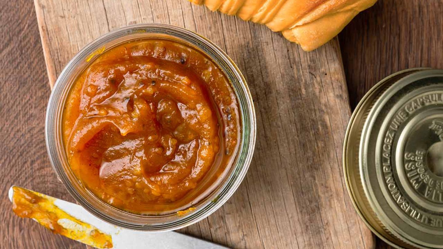 Portugiesische Kürbiskonfitüre mit Mandeln Rezept - [ESSEN UND TRINKEN]