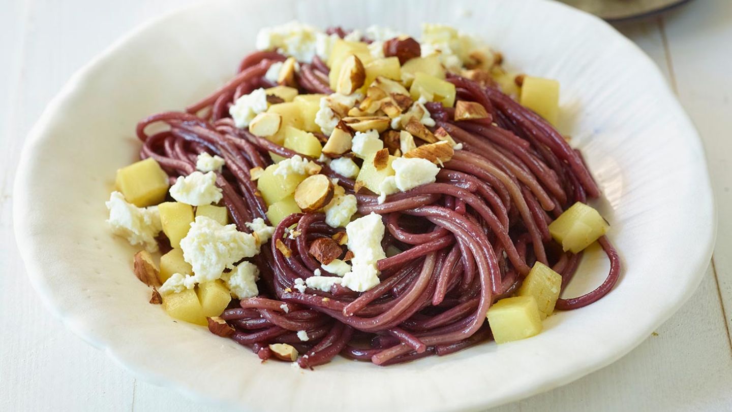 Rotwein-Spaghetti Rezept