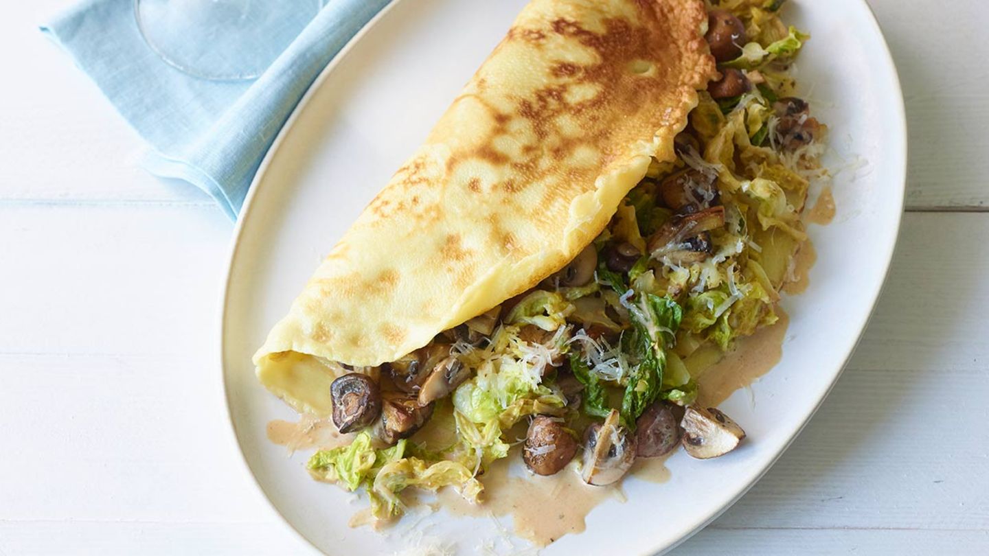 Wirsing-Pfannkuchen Rezept